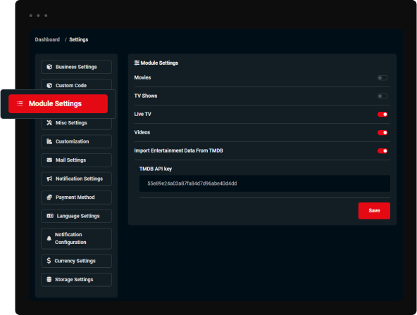 streamit visibility control