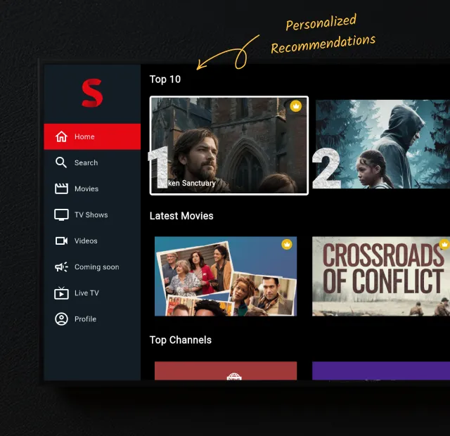 Streamit TV App