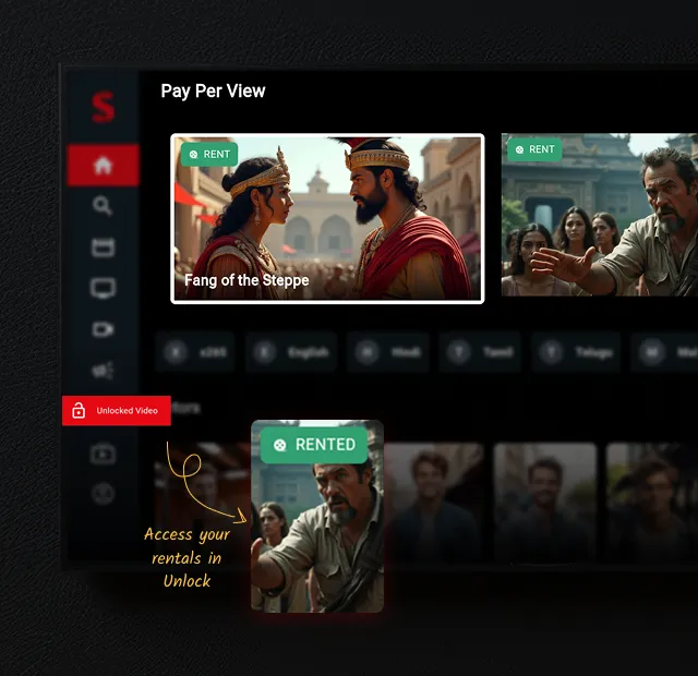 Streamit best streaming tv app with pay per view option