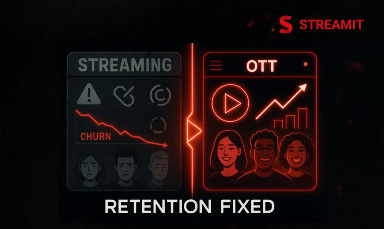 Why Most Streaming Platforms Fail at Retention (and How to Fix It Like Netflix) | Streamit tech