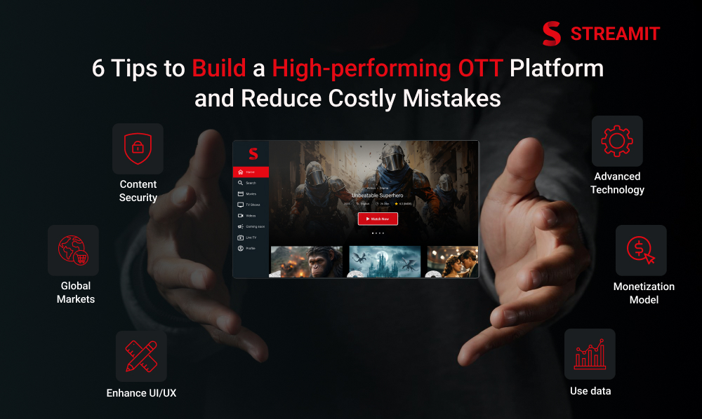 Tips to Build a high-Performing OTT platform