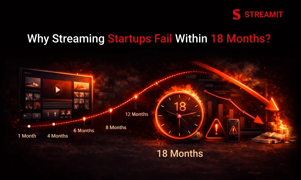 Why Streaming Startups Fail Within 18 Months?