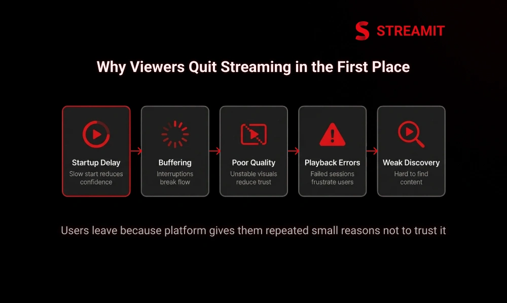 Why Viewers Quit Streaming in the First Place