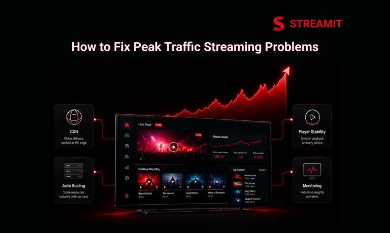 Video Streaming Problems During Peak Traffic and How to Fix Them