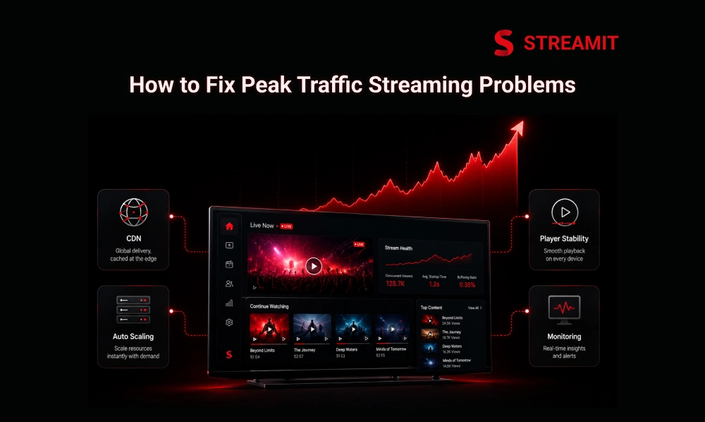 Video Streaming Problems During Peak Traffic and How to Fix Them